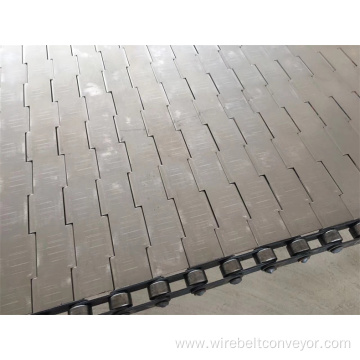 Chain Driven Link Steel Plate Conveyor